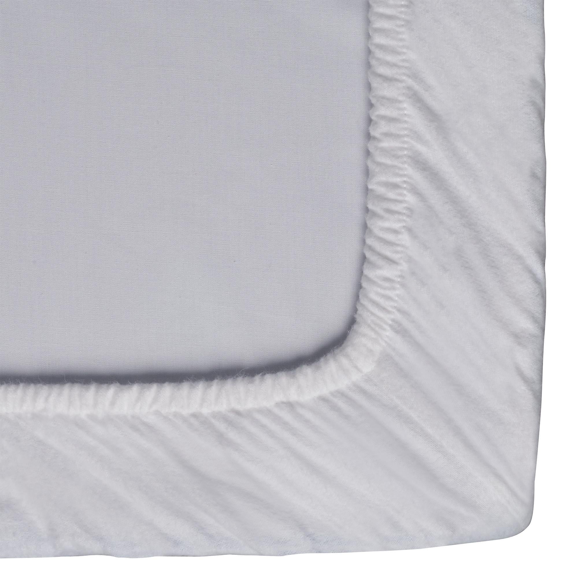 Habitat cotton brushed fitted sheet white single, UK version