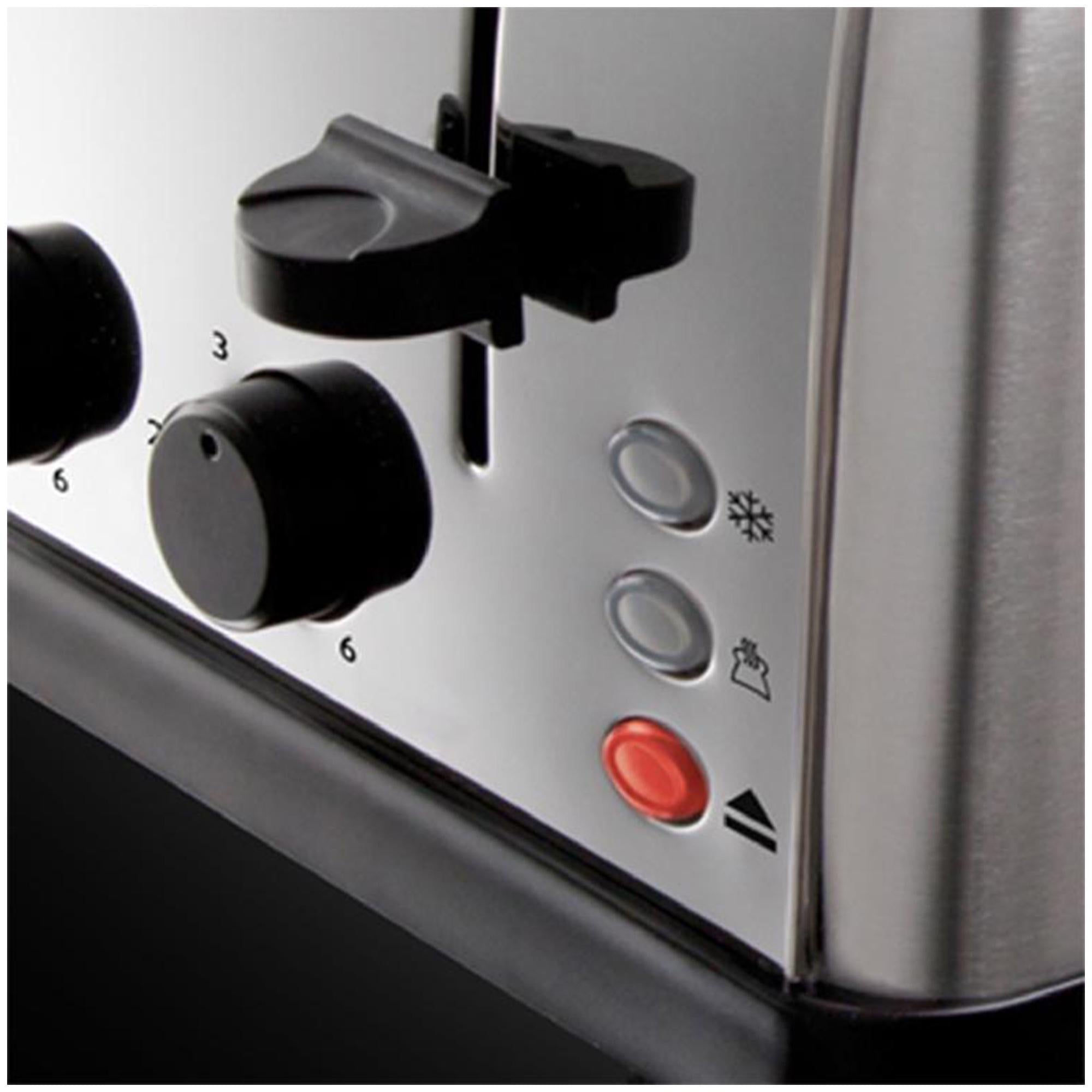 Russell Hobbs 4 Slice Toaster Stainless Steel Brushed, imported from the UK