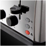 Russell Hobbs 4 Slice Toaster Stainless Steel Brushed, imported from the UK