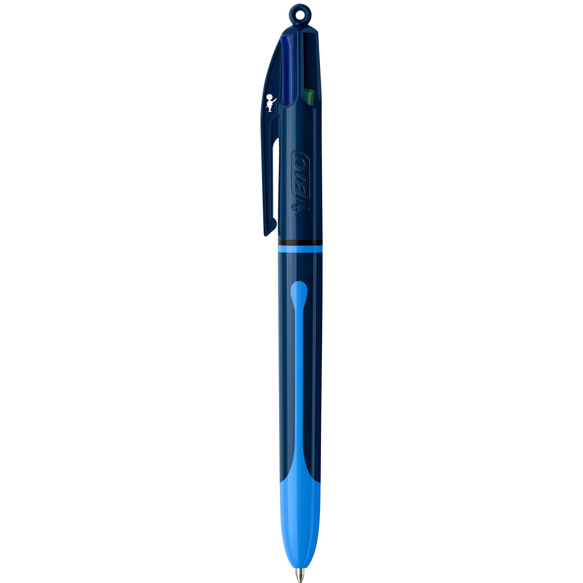 BIC 4 Colour Smooth Pro single ballpoint pen, UK version