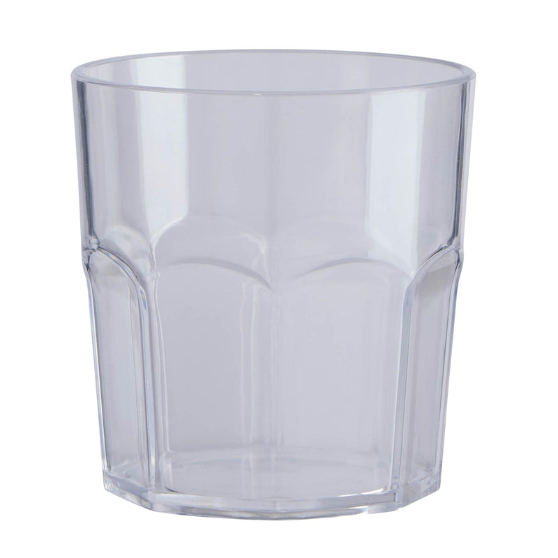 Sainsbury's Home small clear soda tumbler 9cm height - British product