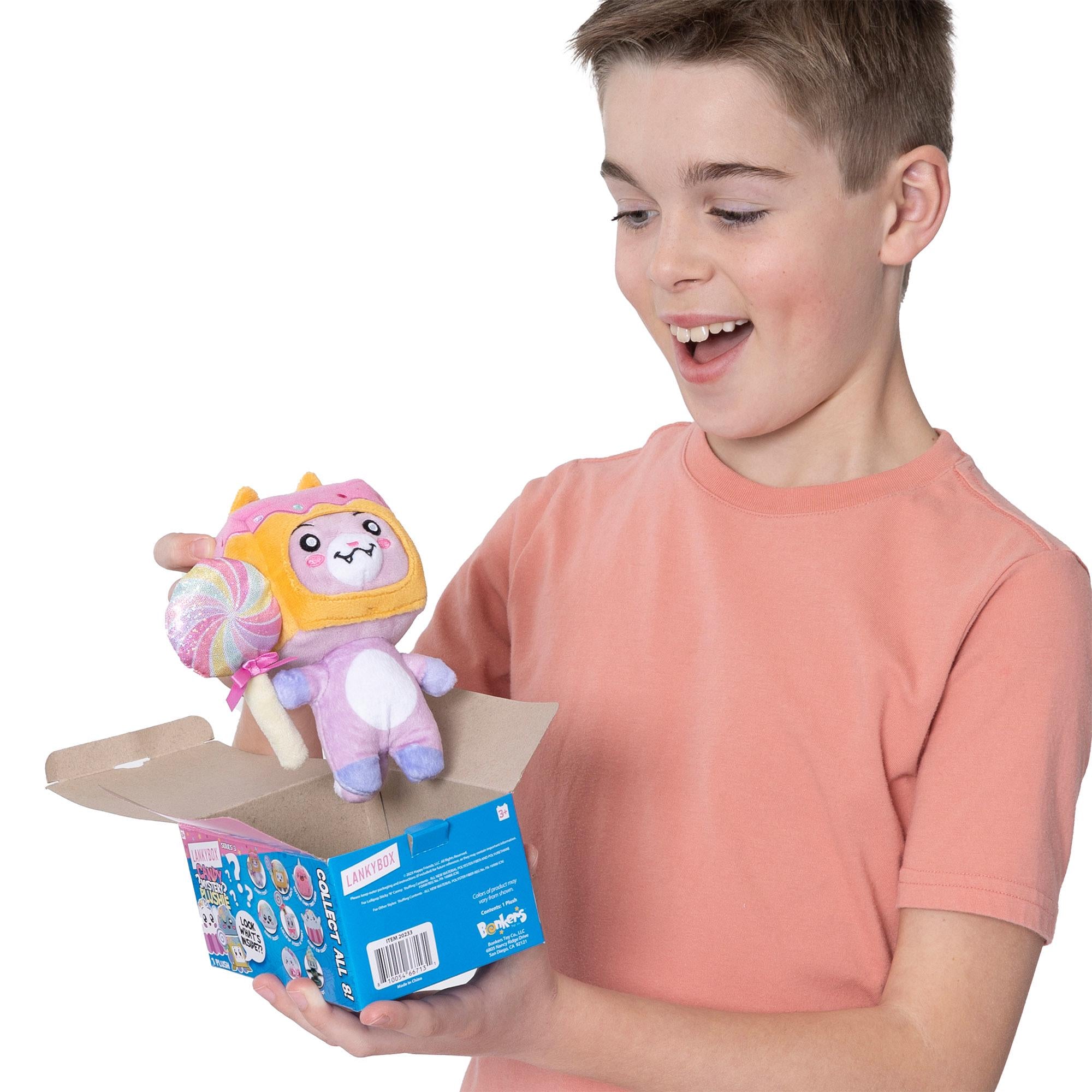 Lankybox Mini Mystery Plushie Soft Toy, UK version