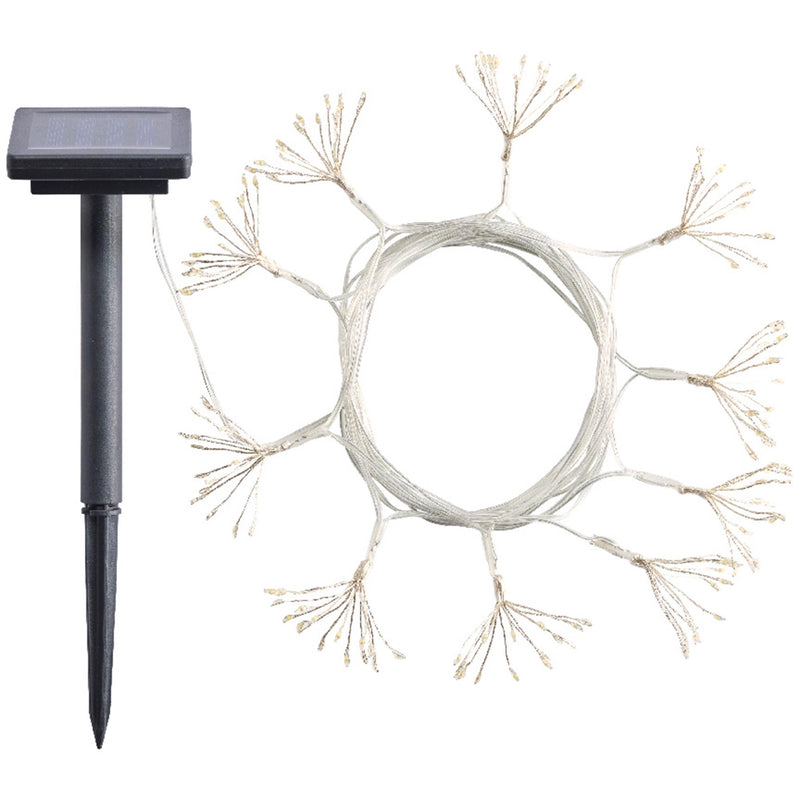 Sainsbury's solar starburst string lights 10 light set (British brand)