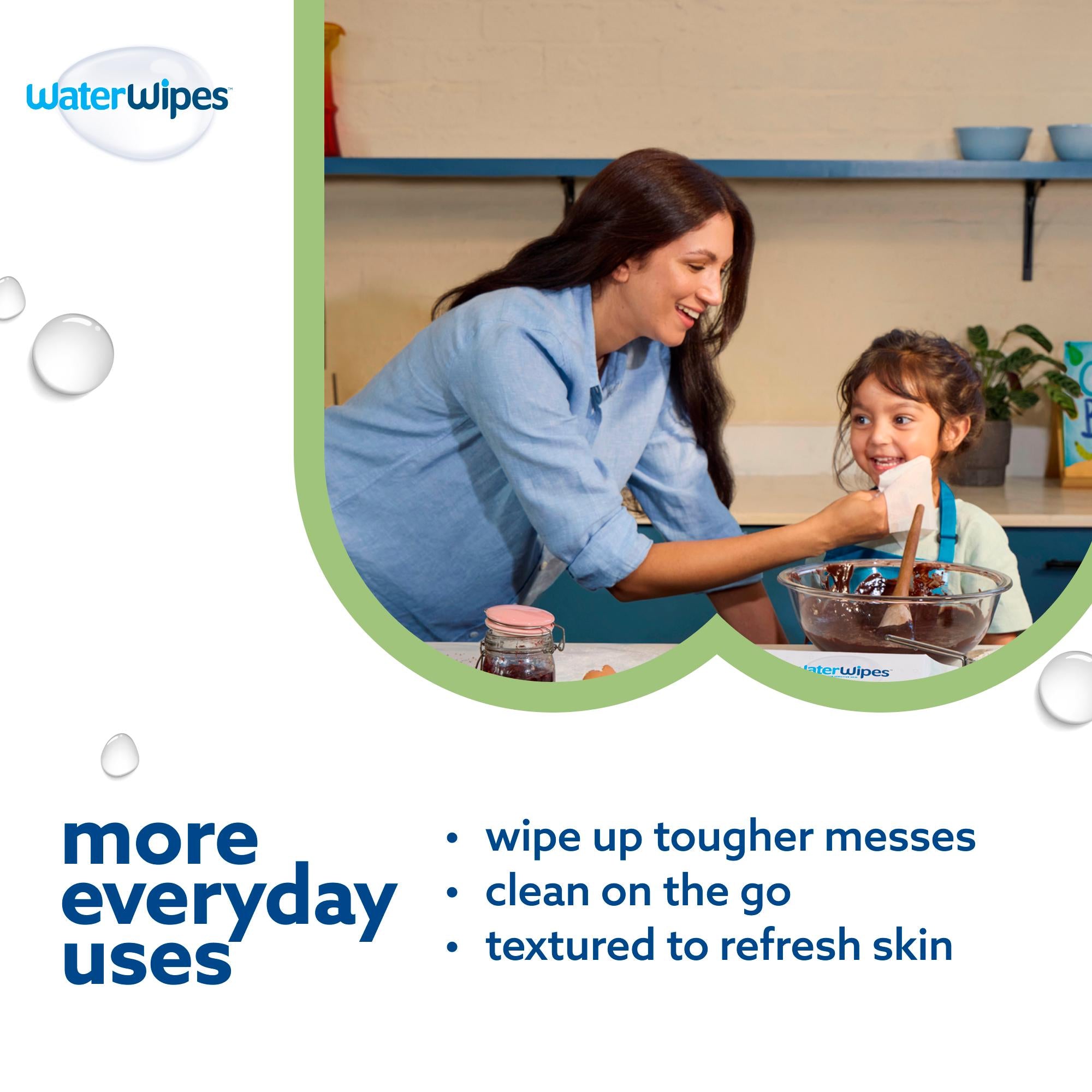 WaterWipes Sensitive+ baby wipes 180 count, imported from the UK