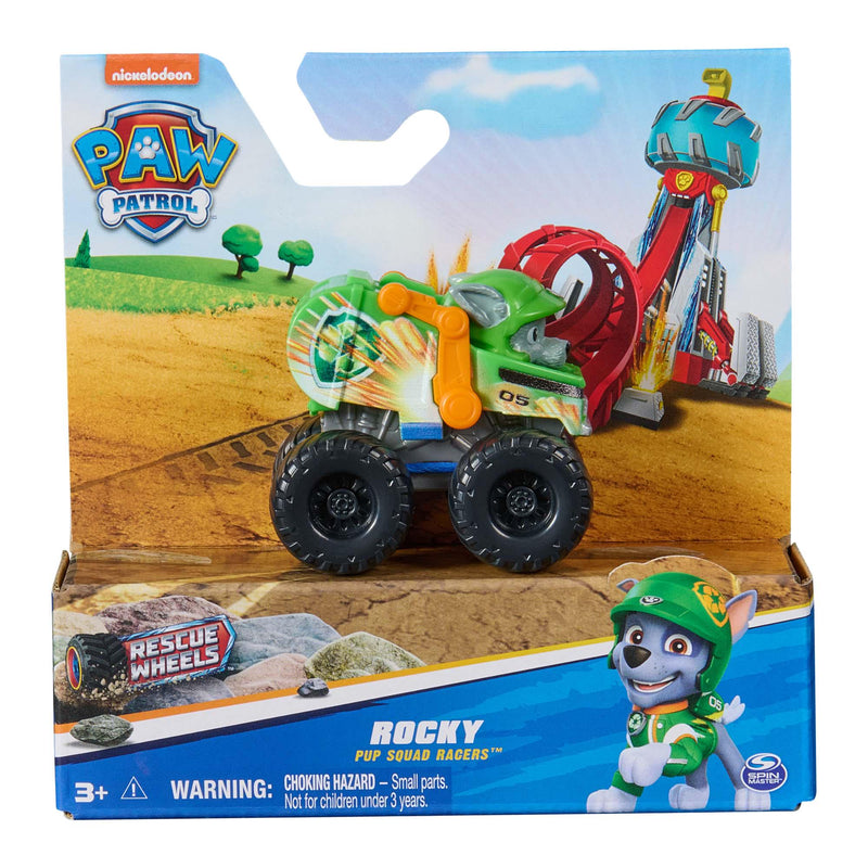 Paw Patrol pups racing vehicle 6cm, imported from the UK