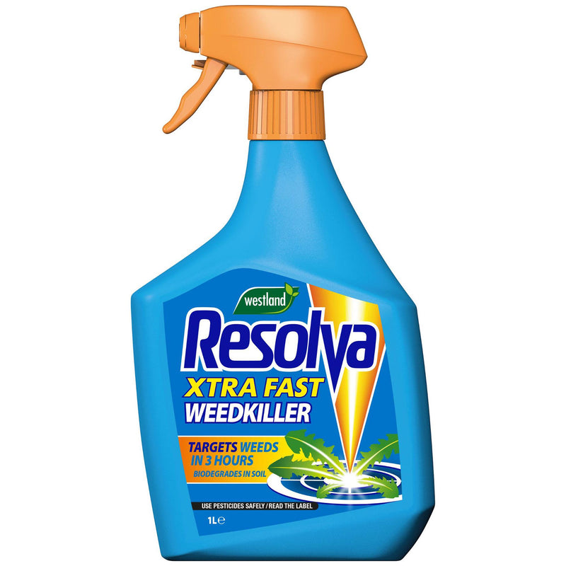Resolva Xtra Fast weedkiller 1L, imported from the UK