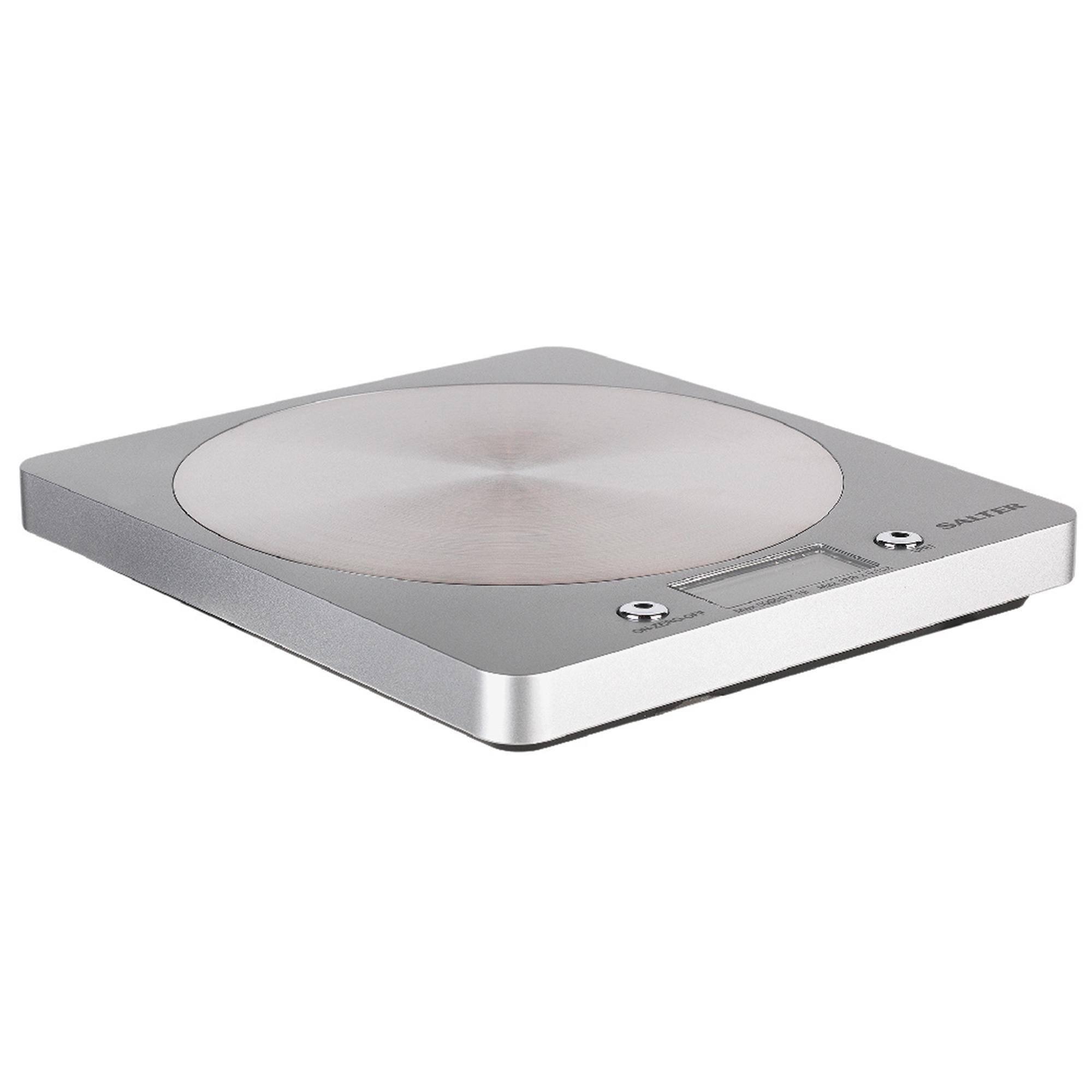 Salter electronic kitchen scale silver (British brand)