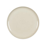 Habitat Evora stoneware cool cream dinner plate, UK version