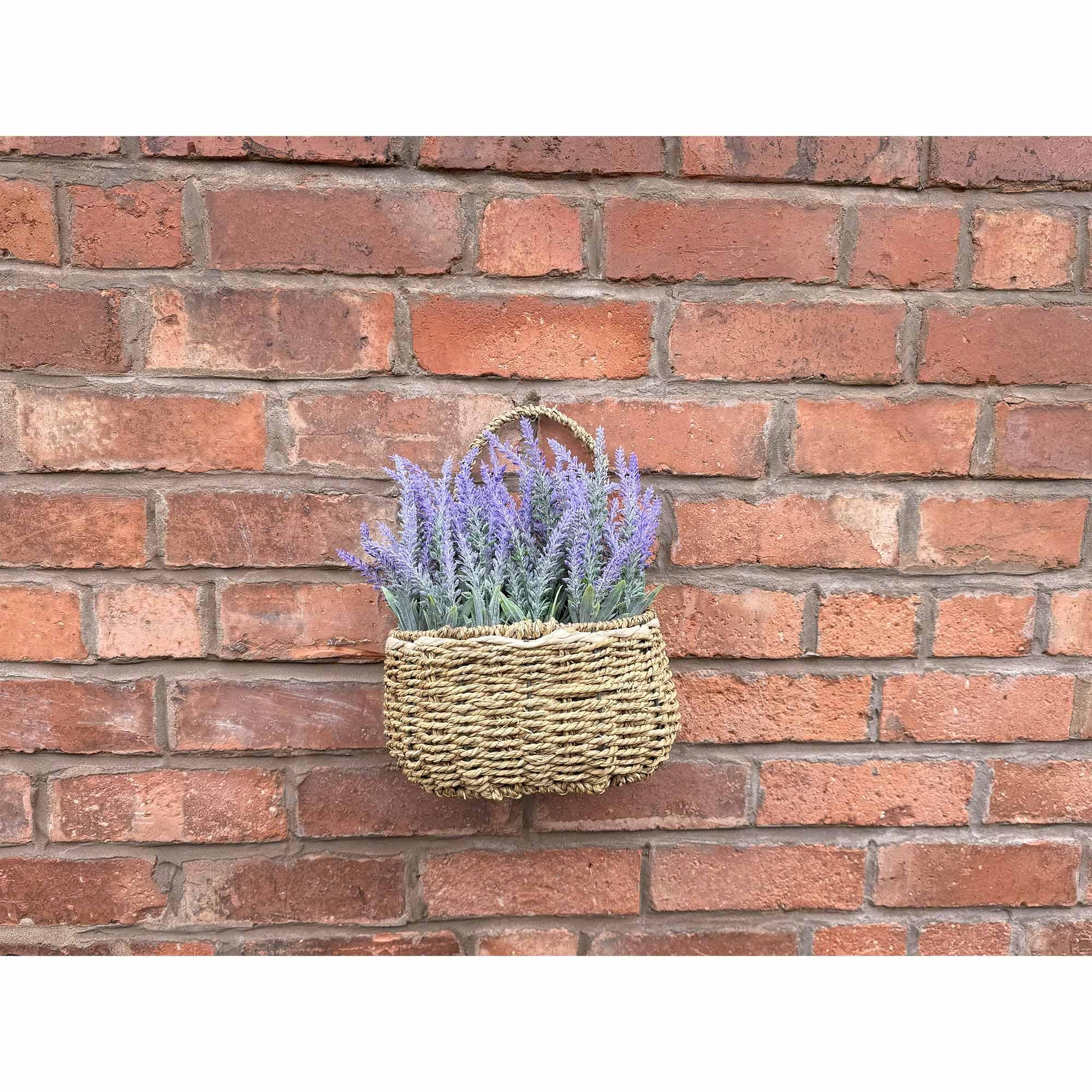 Garden XP artificial lavender hanging basket 30cm - British product