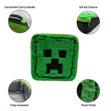 Minecraft Creeper faux fur lunch bag - British product