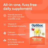 Optibac kids probiotic gummies 30 count, UK version
