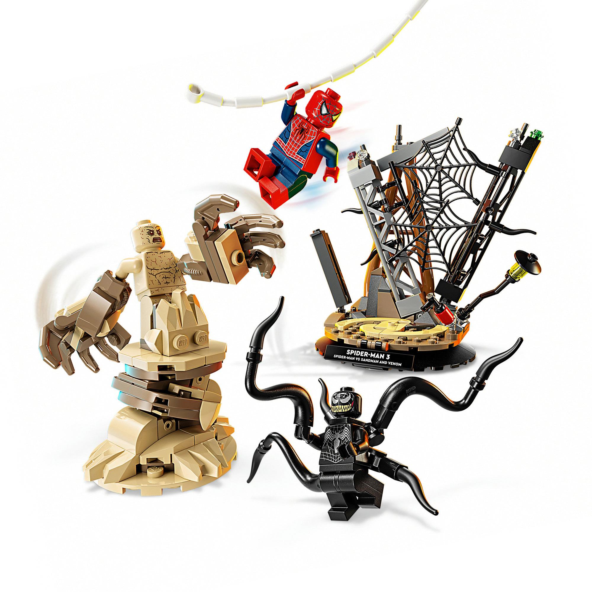 LEGO Spider-Man vs Sandman building toy 201 pieces British product