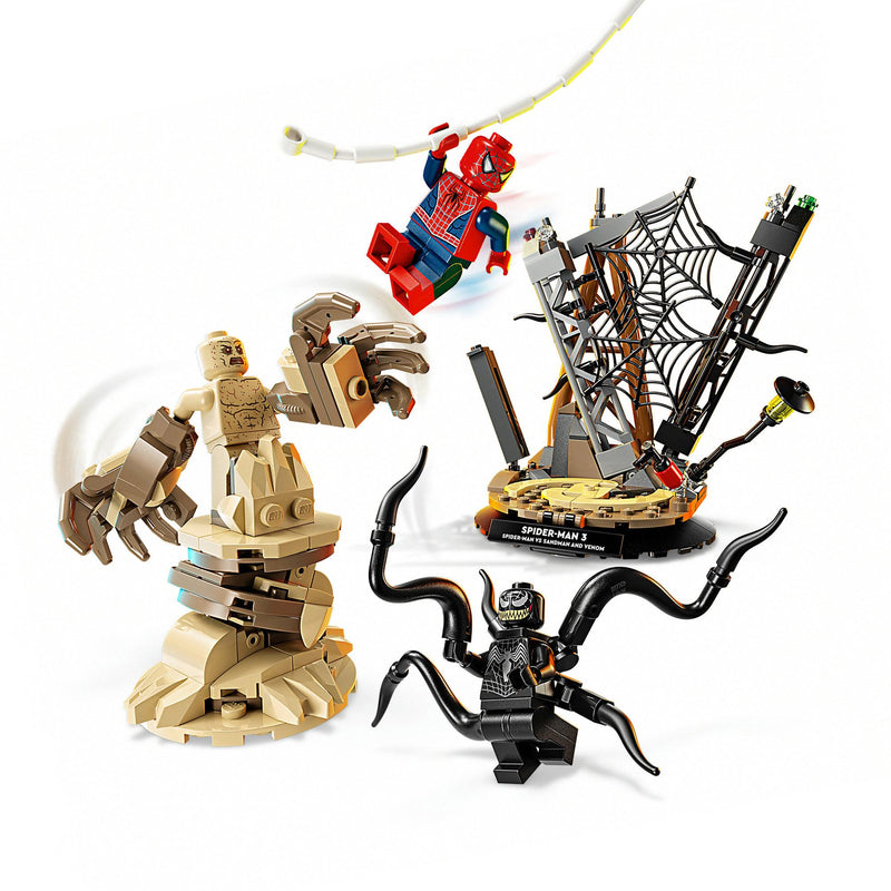 LEGO Spider-Man vs Sandman building toy 201 pieces British product
