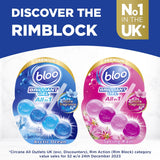Bloo toilet rim block Arctic Ocean 42g (British brand)
