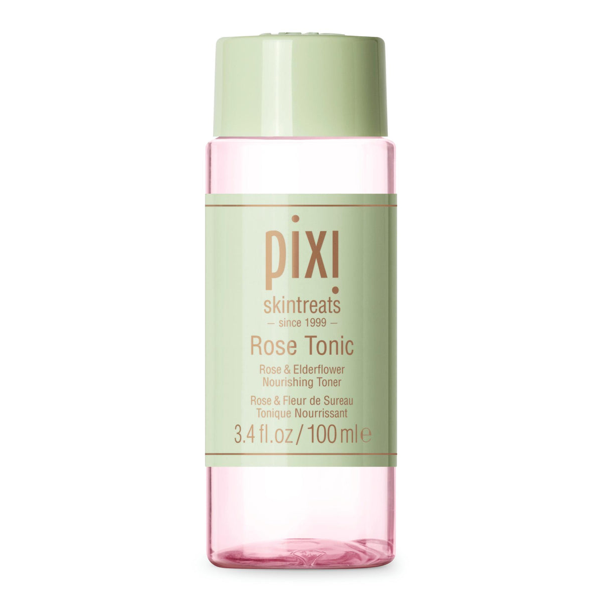 Pixi Rose Tonic Nourishing Facial Toner 100ml, imported from the UK