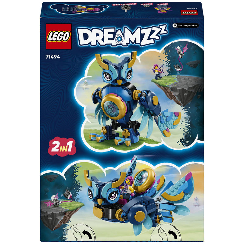 LEGO Dreamzzz Zoey's Time Owl building set, UK version