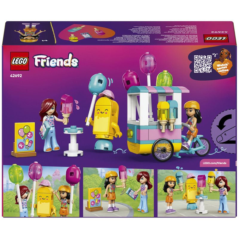 LEGO Friends ice cream and balloon stand toy set 42692, UK version