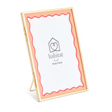 Habitat Stripe Glass Picture Frame 5x7 inch, UK version