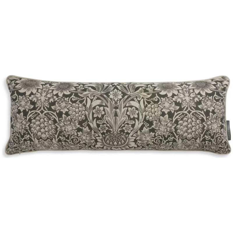 Habitat Morris Co. Sunflower Woodblock bolster cushion - British product