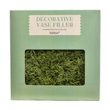 Habitat decorative moss vase filler in clear glass (British brand)