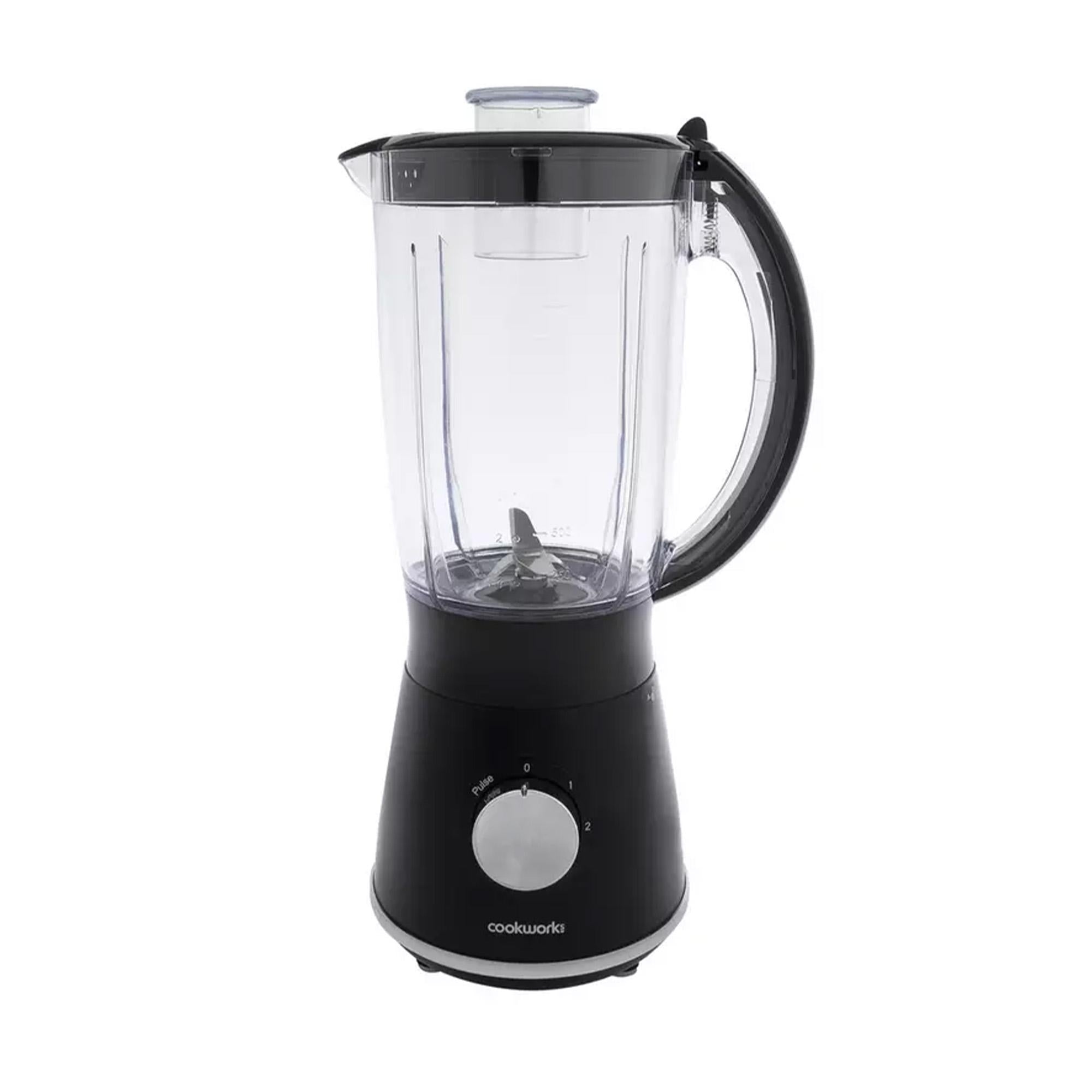 Cookworks jug blender black 1.5L, imported from the UK
