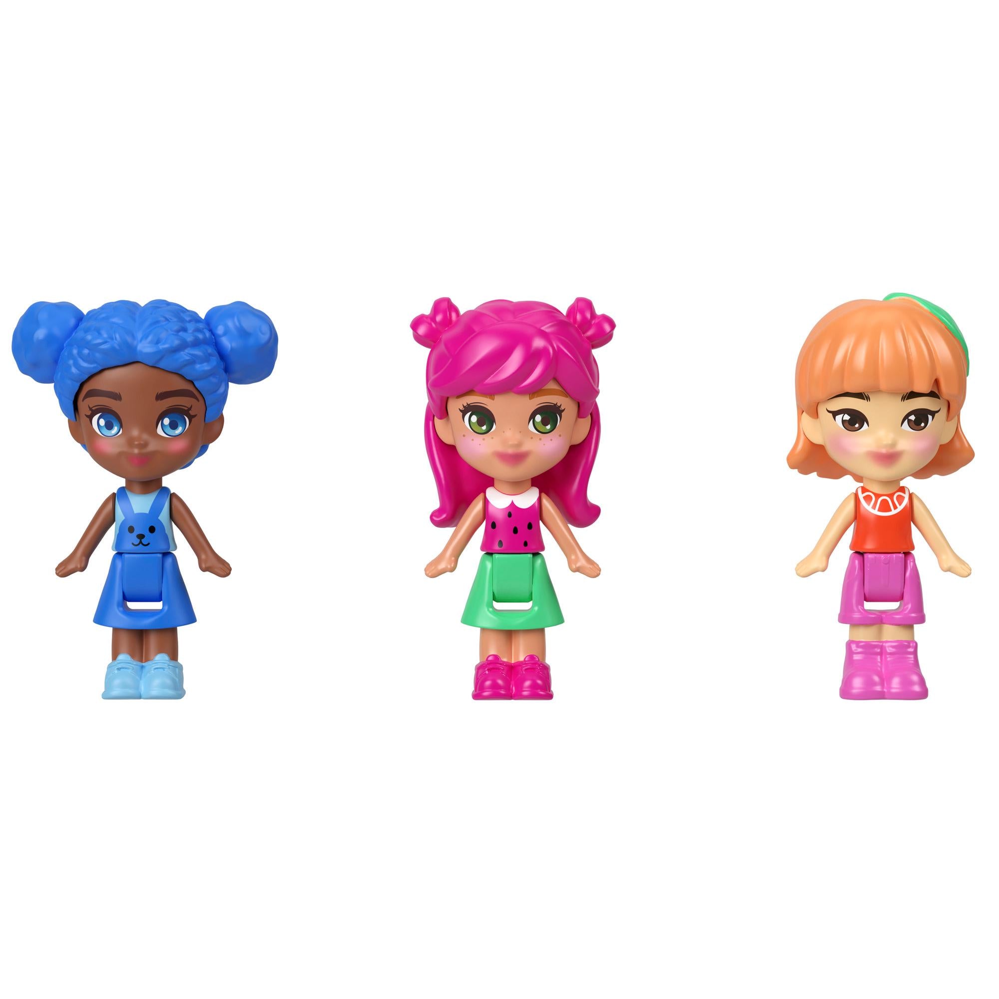 Polly Pocket micro fruit playset compact, UK version