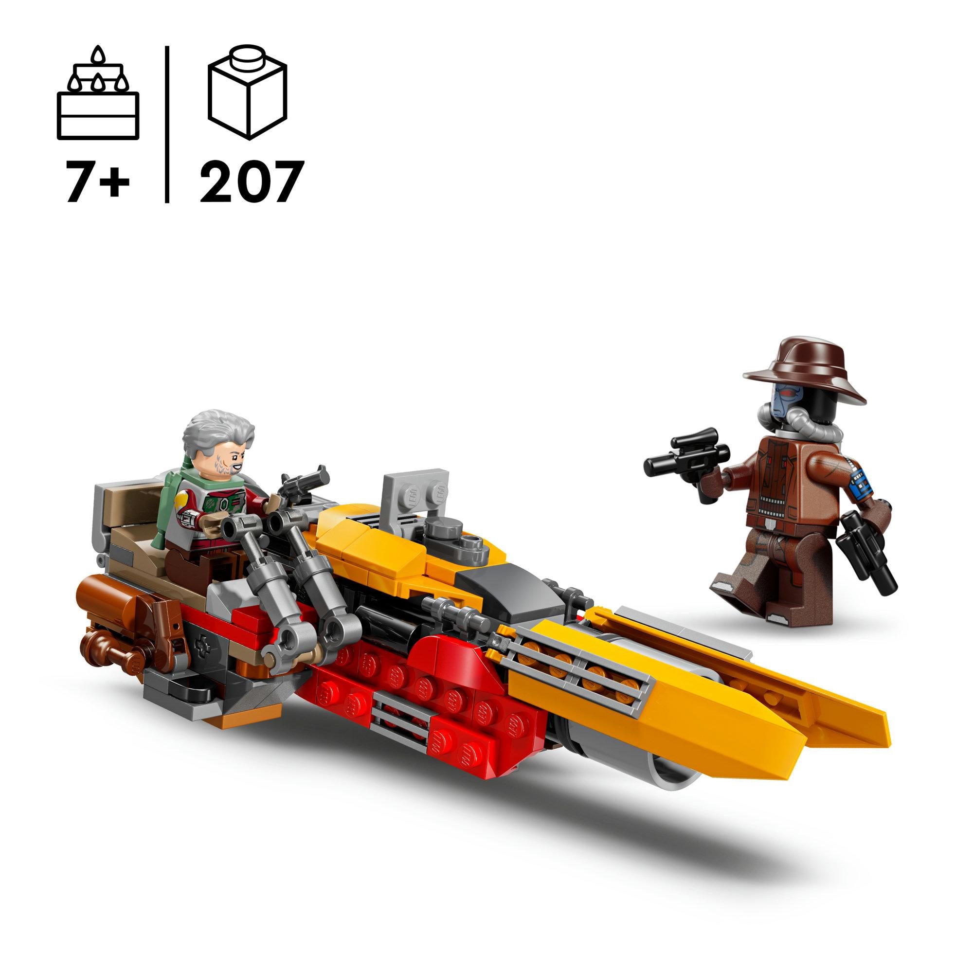 LEGO Star Wars Cobb Vanth's Speeder building set 75437, UK version
