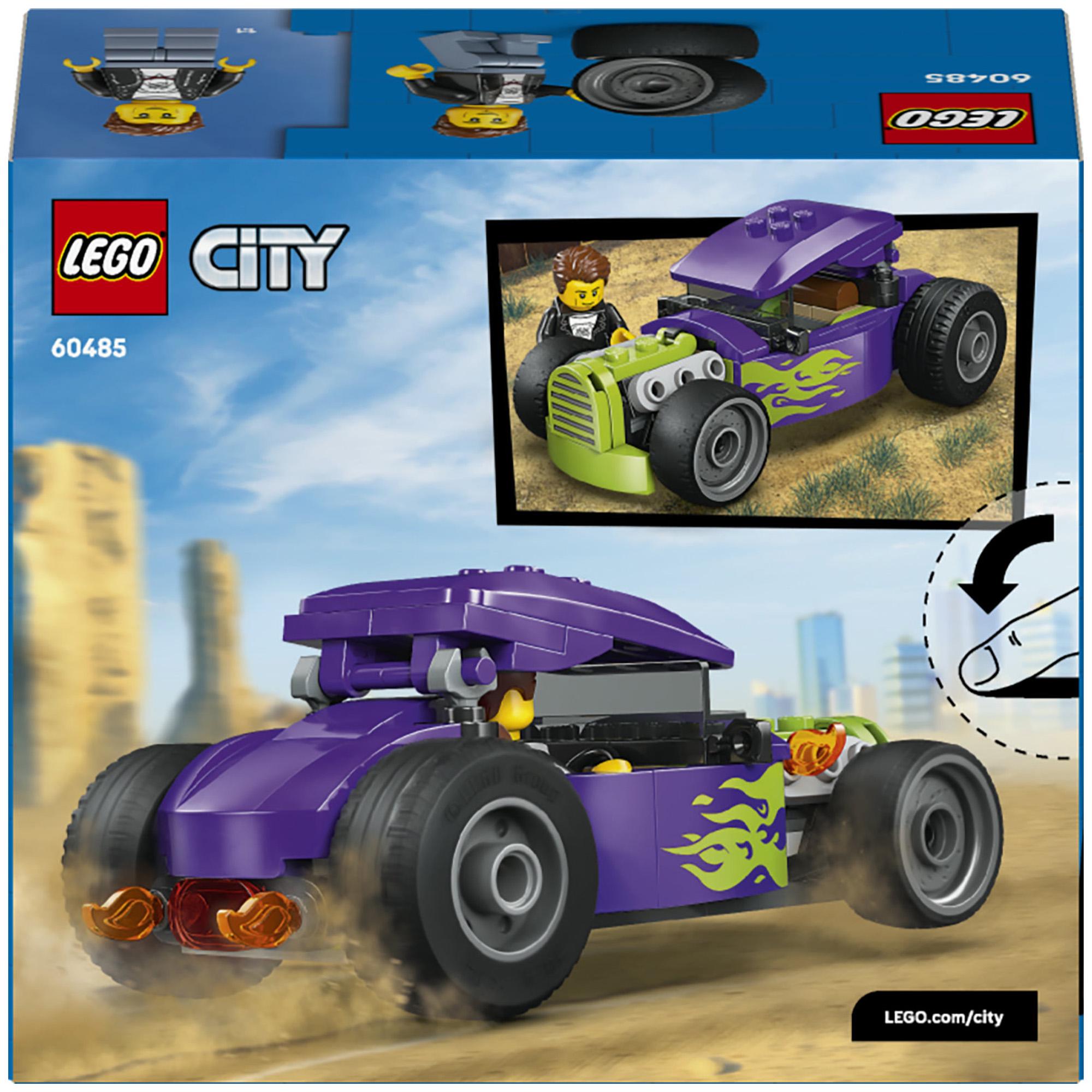 LEGO City Hot Rod race car building toy (British brand)