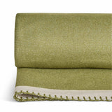 Habitat Green Blanket Stitch Throw 125x150cm, UK version