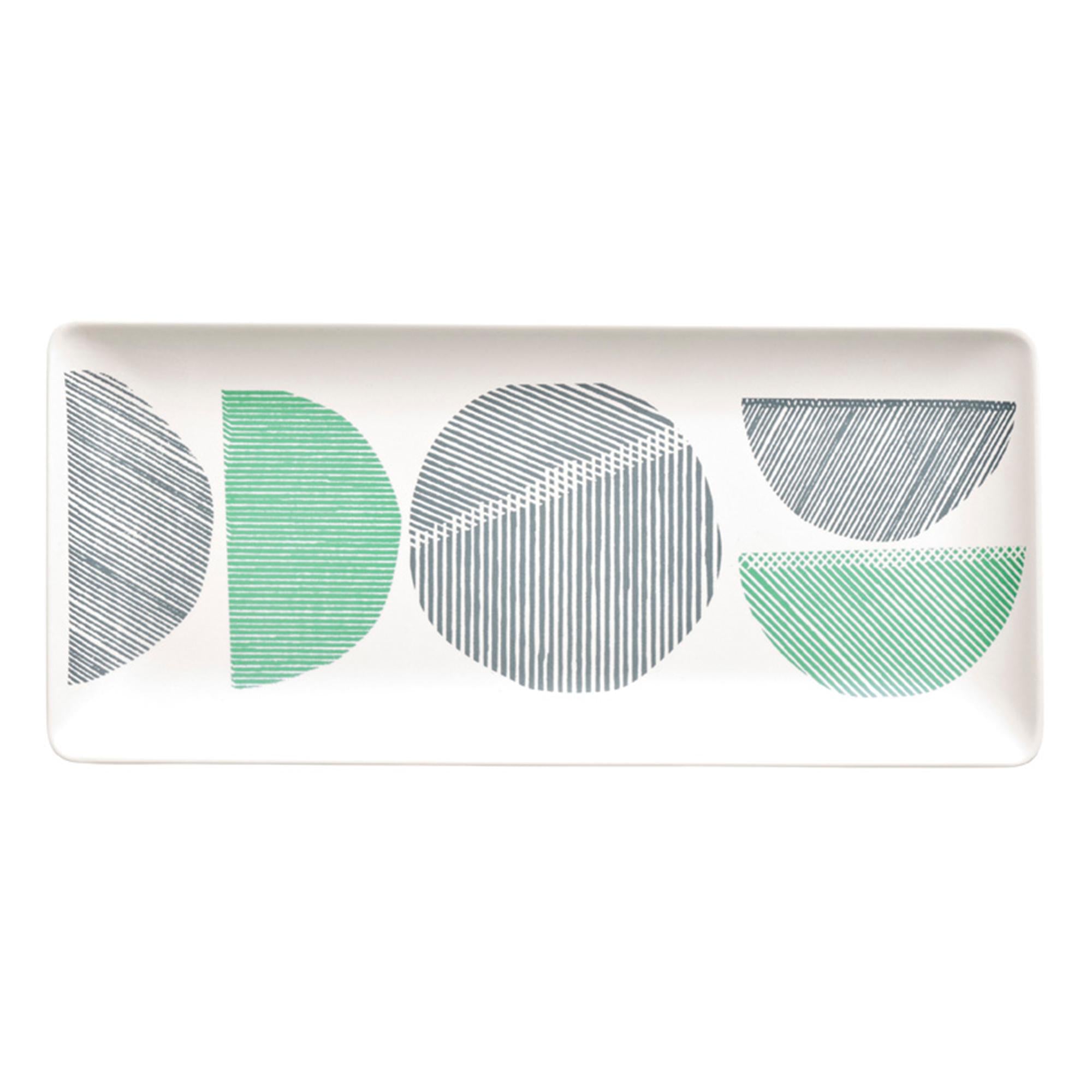 Habitat Linear Circles Tray 36.8 x 16.5 cm, UK version