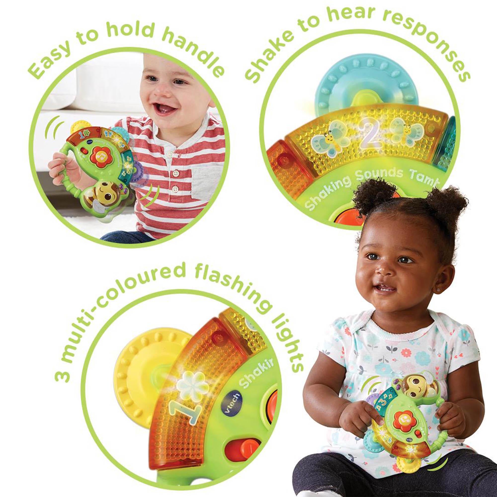 VTech Shaking Sounds Tambourine 0.23kg (British brand)