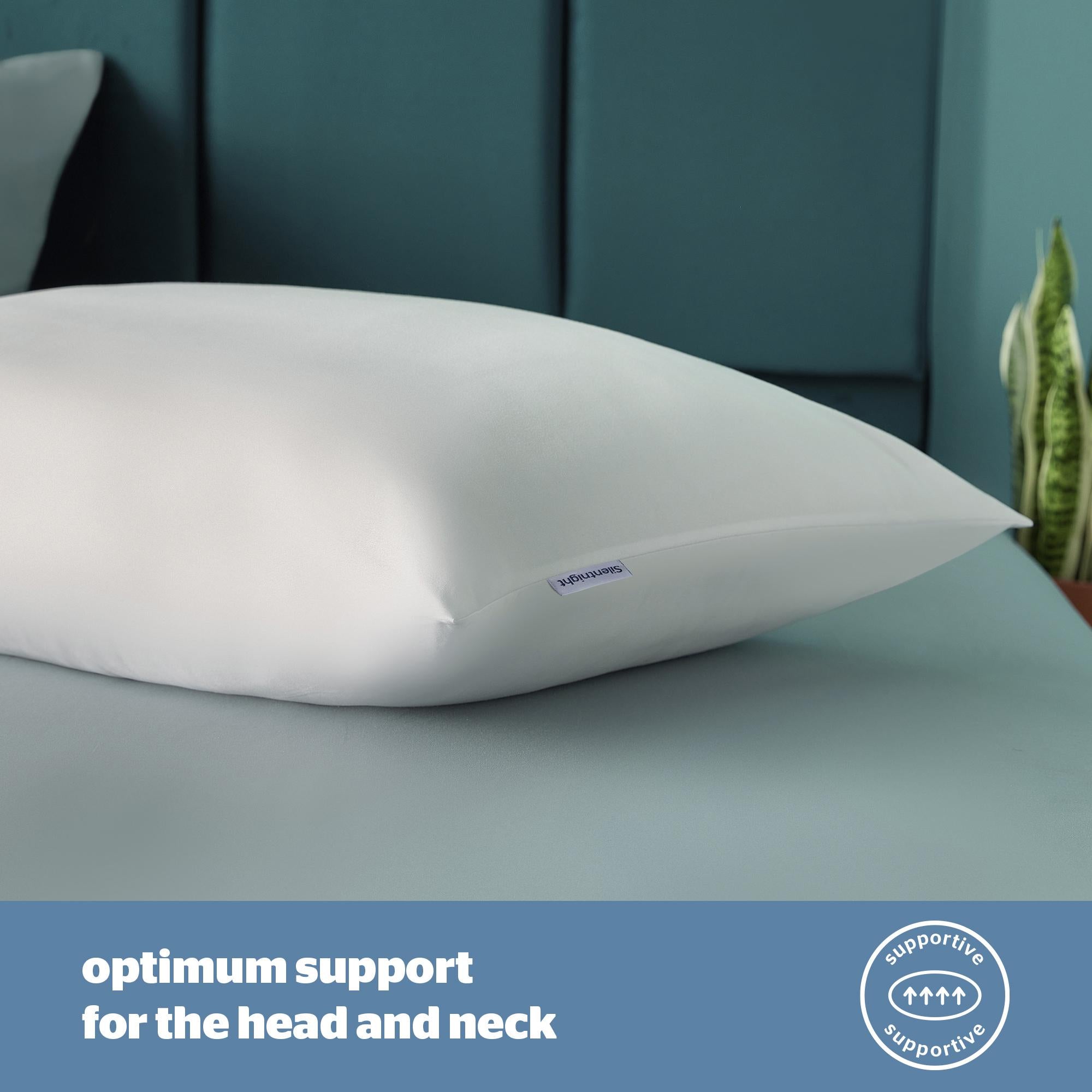 Silentnight Orthopaedic Support Pillow L74 W48cm - British product