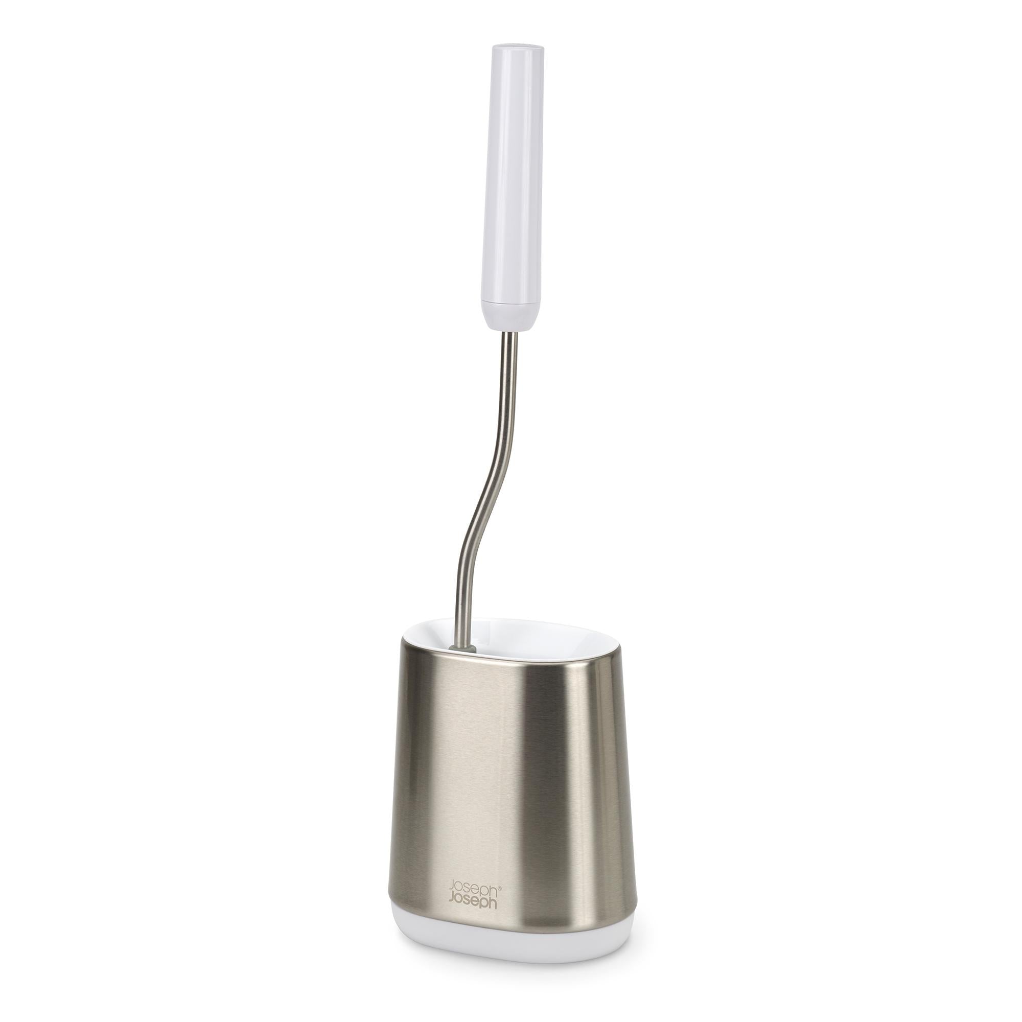 Joseph Joseph Duo Flex Lite Steel toilet brush chrome, UK version