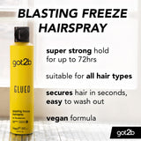 Got2b Glued Blast Freeze hairspray 300ml, UK version