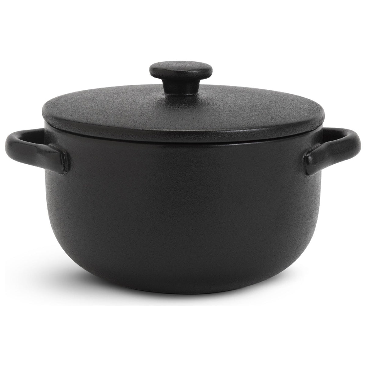 Habitat stoneware casserole dish set black, UK version