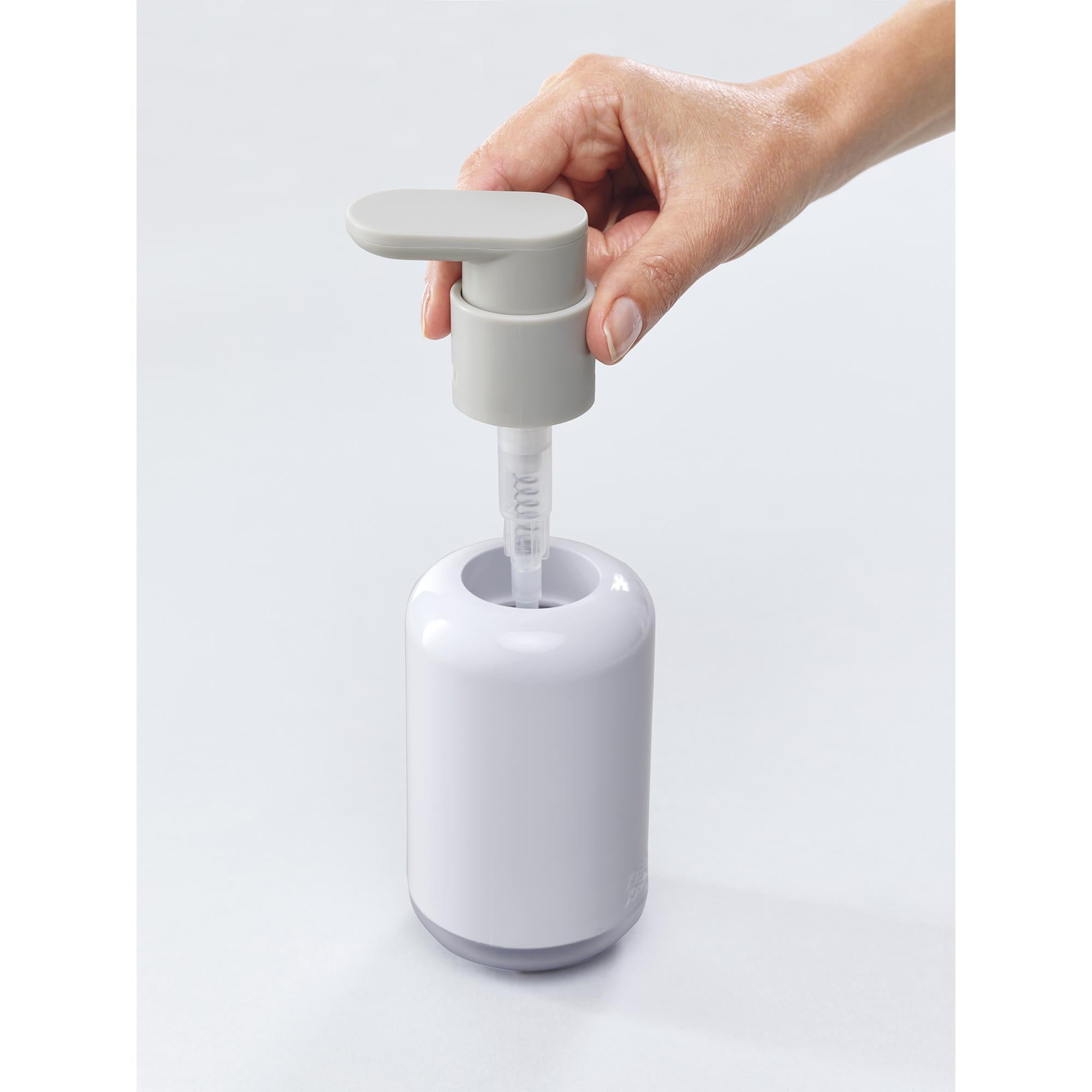 Joseph Joseph Duo Soap Dispenser white plastic, UK version