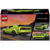 LEGO Speed Champions Dodge Challenger SRT Hellcat building toy set, UK version