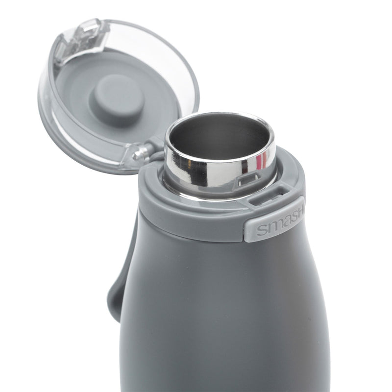 Smash Charcoal Bottle Stainless Steel Chugger 690ml (British brand)