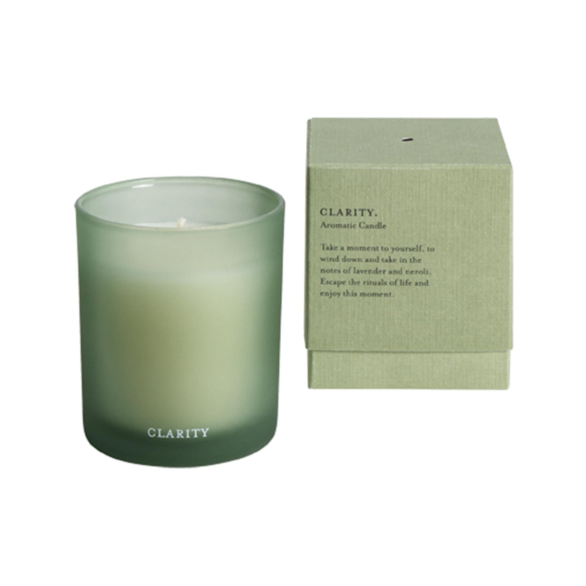 Habitat Clarity candle Amber musk lilac 120g, UK version