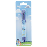 Bluey multi colour pen with 8 colours, UK version