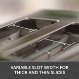 Breville Curve toaster black chrome 4 slice - British product