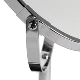 Sainsbury's Home chrome pedestal mirror with tray - British brand