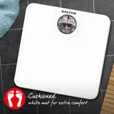 Salter magnifying mechanical bathroom scale, UK version