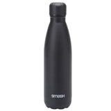 Smash Black Stainless Steel Bottle 500ml (British brand)