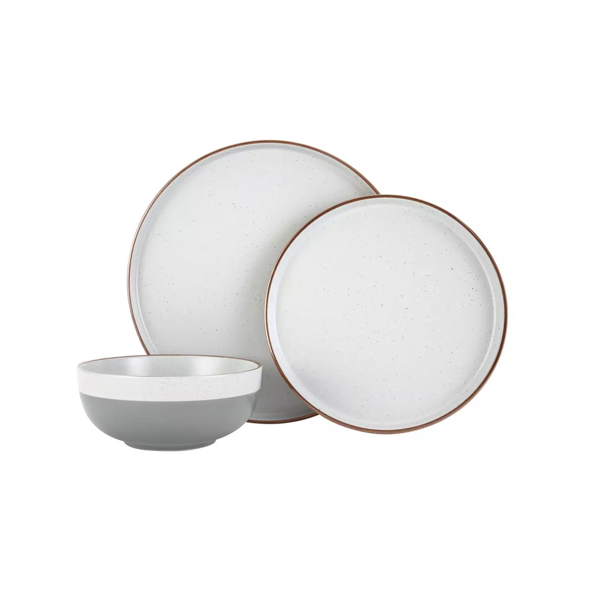 Habitat speckle dinner set 12-piece (British brand)