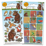Gruffalo stickers sparkly foiled sheet, UK version