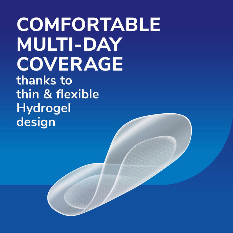 Dr. Scholl's medical grade plasters for open blisters, UK version