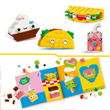 Creative Food-Themed Building Toy Set with 150 Pieces for Ages 4+
