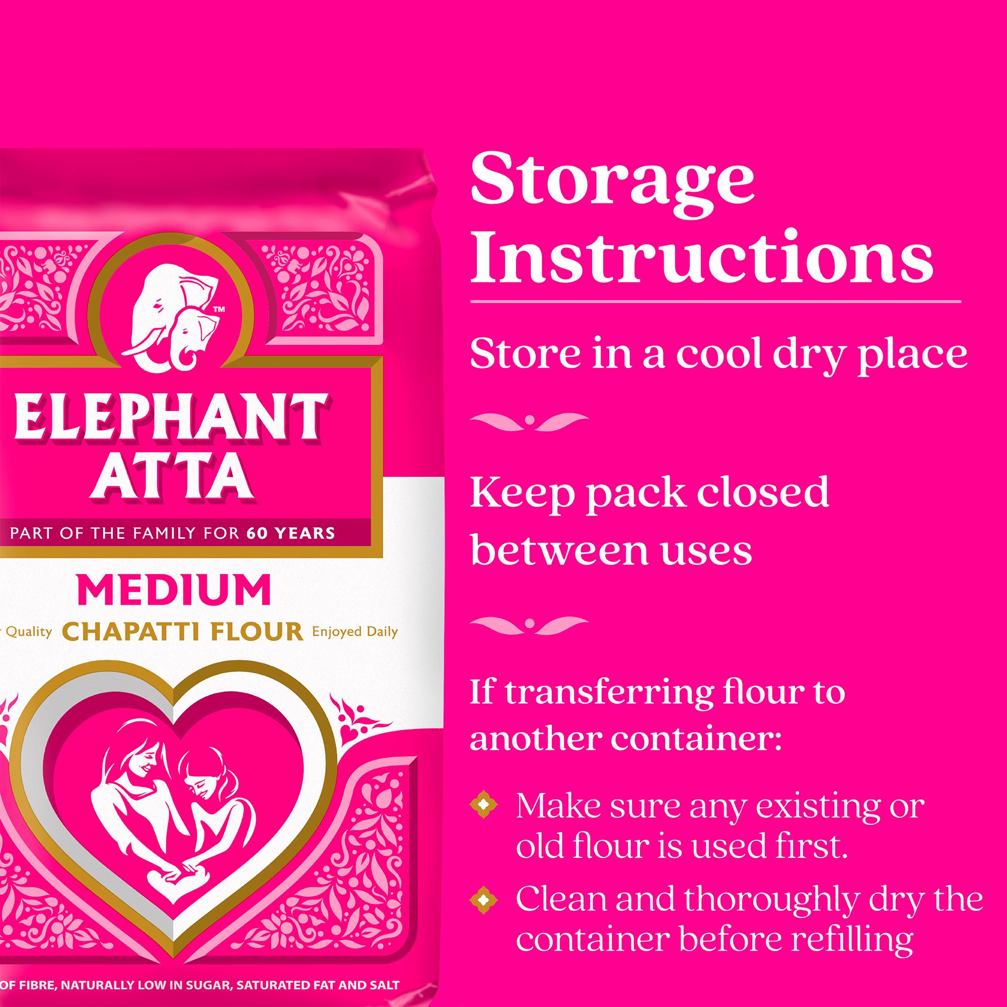 Elephant Atta 10kg medium chapatti flour (British brand)