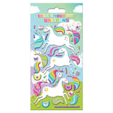 Paper Projects Rainbow Unicorn Foam Stickers Set, imported from the UK
